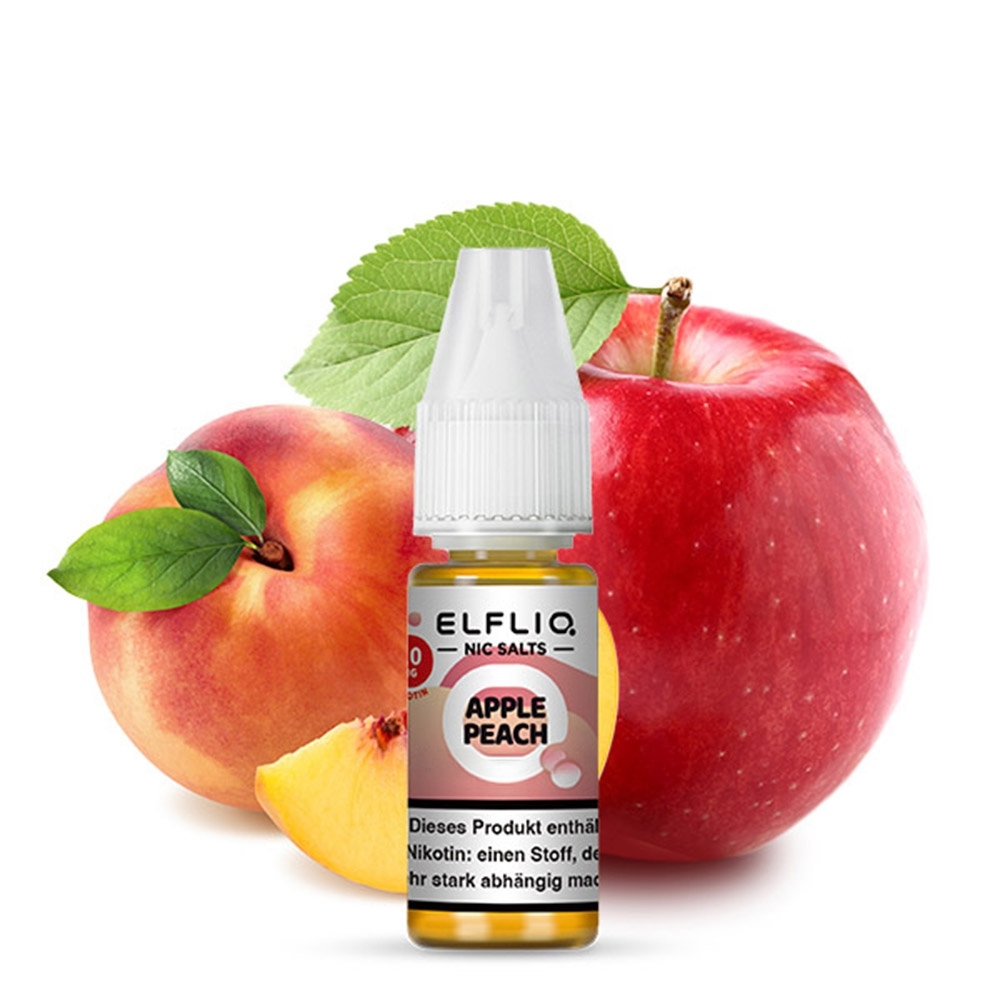 ELFLIQ Nikotinsalz Liquid 20mg - Apple Peach