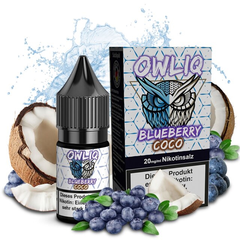 Owliq 20mg - Blueberry Coco 