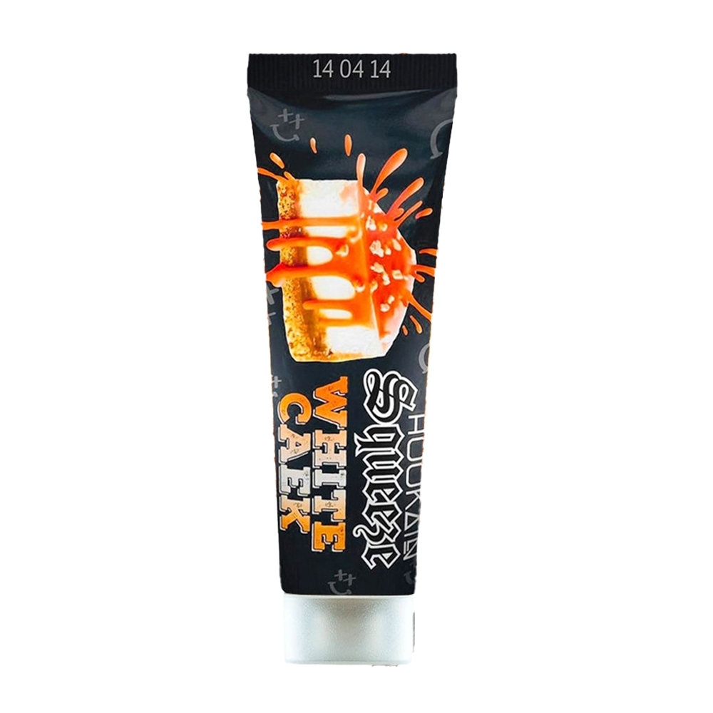 hookahSqueeze x HOOKAiN Tube 25g - White Caek