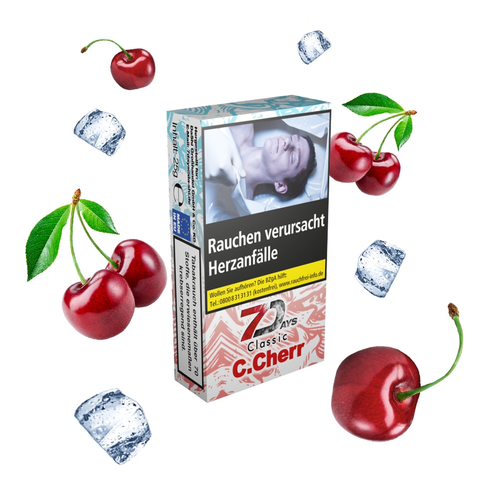 7 Days Tabak Classic 25g - C.Cherr