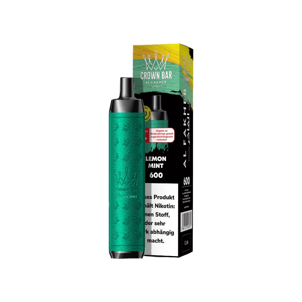 Al Fakher Crown Bar 600 - Lemon Mint
