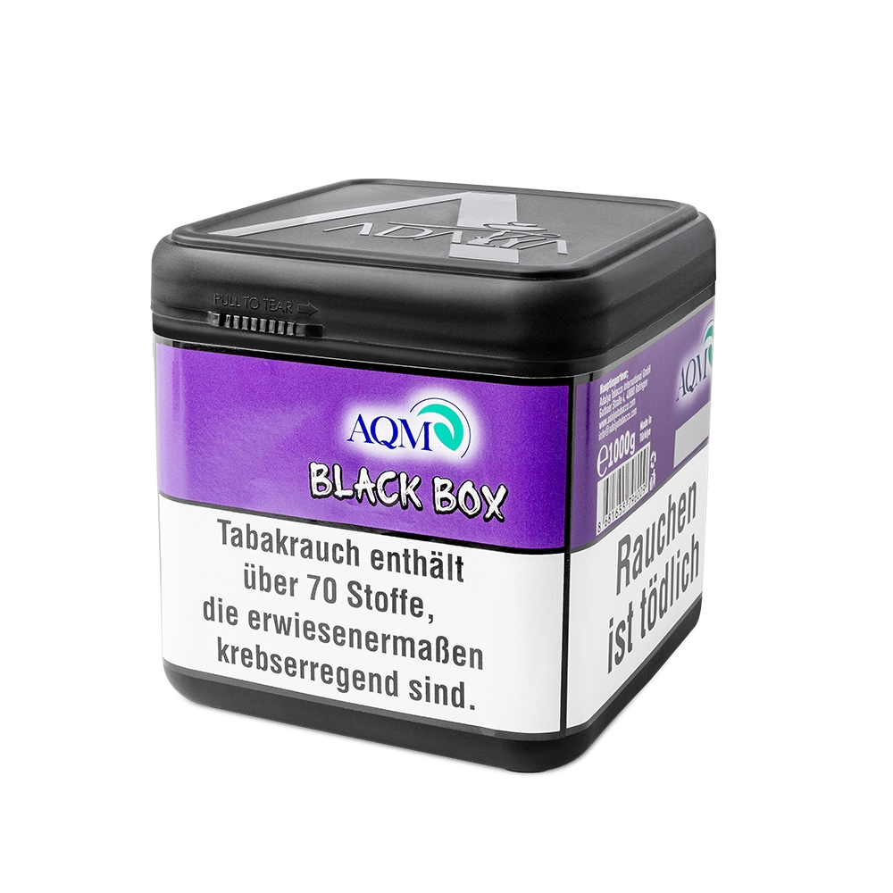 Aqua Mentha Premium Tobacco 1kg - Black Box Aqua Mentha Premium Tobacco 1kg - Black Box