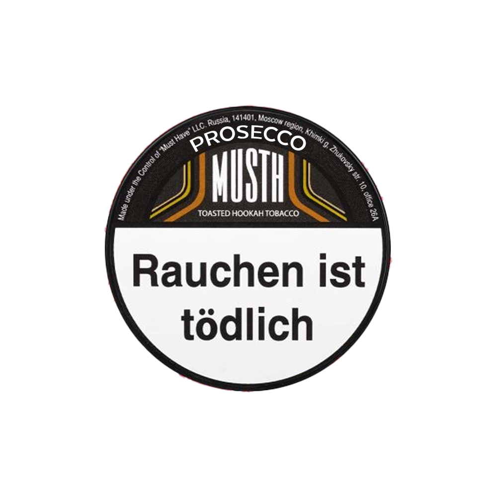 MustH Tobacco 200g - Prosecco