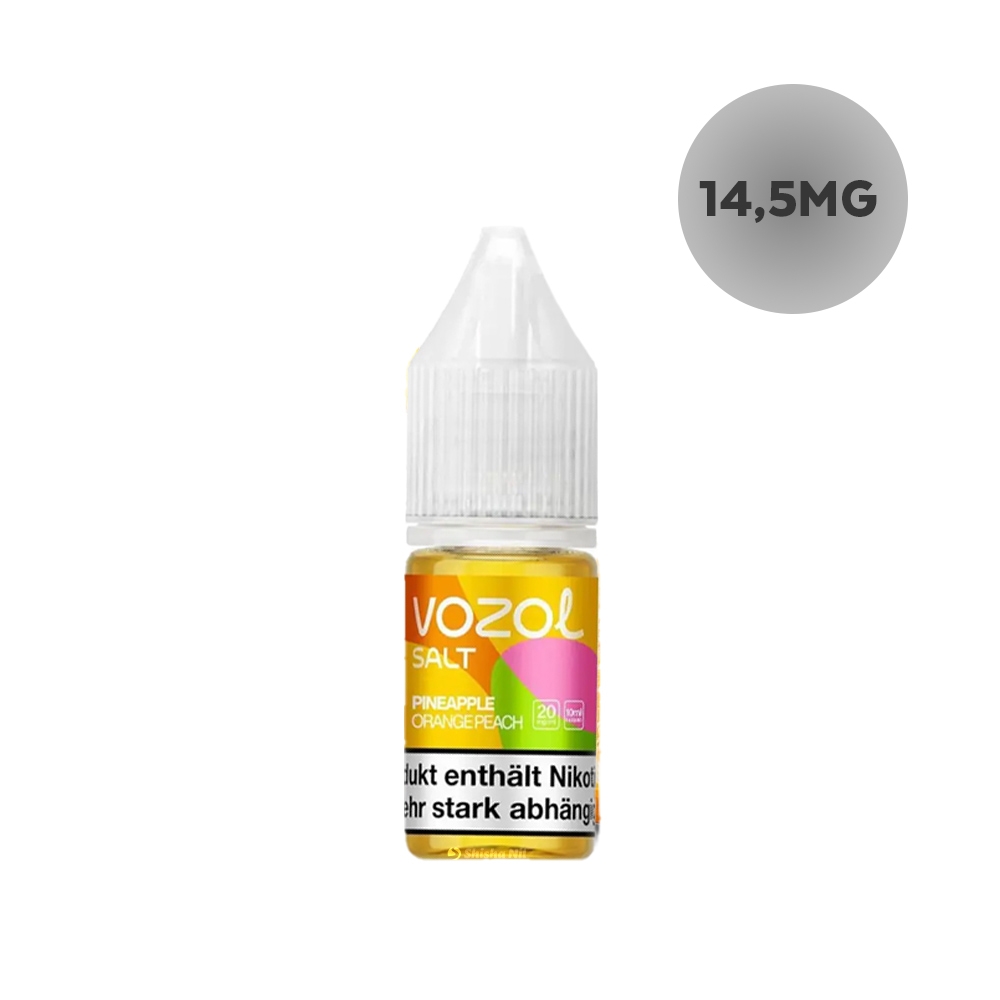 Vozol Liquid Nic Salt 14,5mg - Pineapple Orange Peach