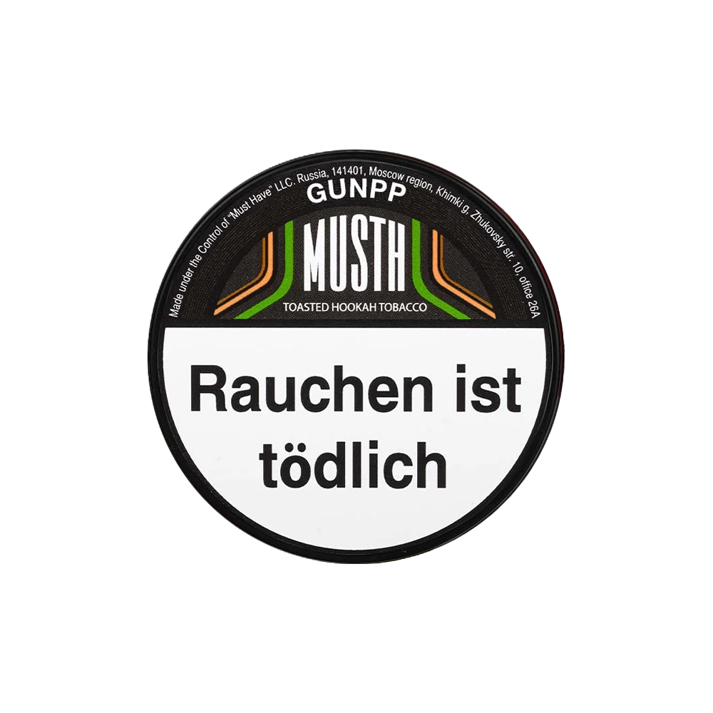 MustH Tobacco 125g - Gun PP