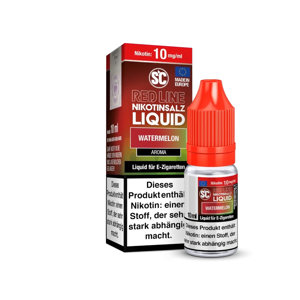 SC Red Line Nikotinsalz Liquid 10mg - Watermelon