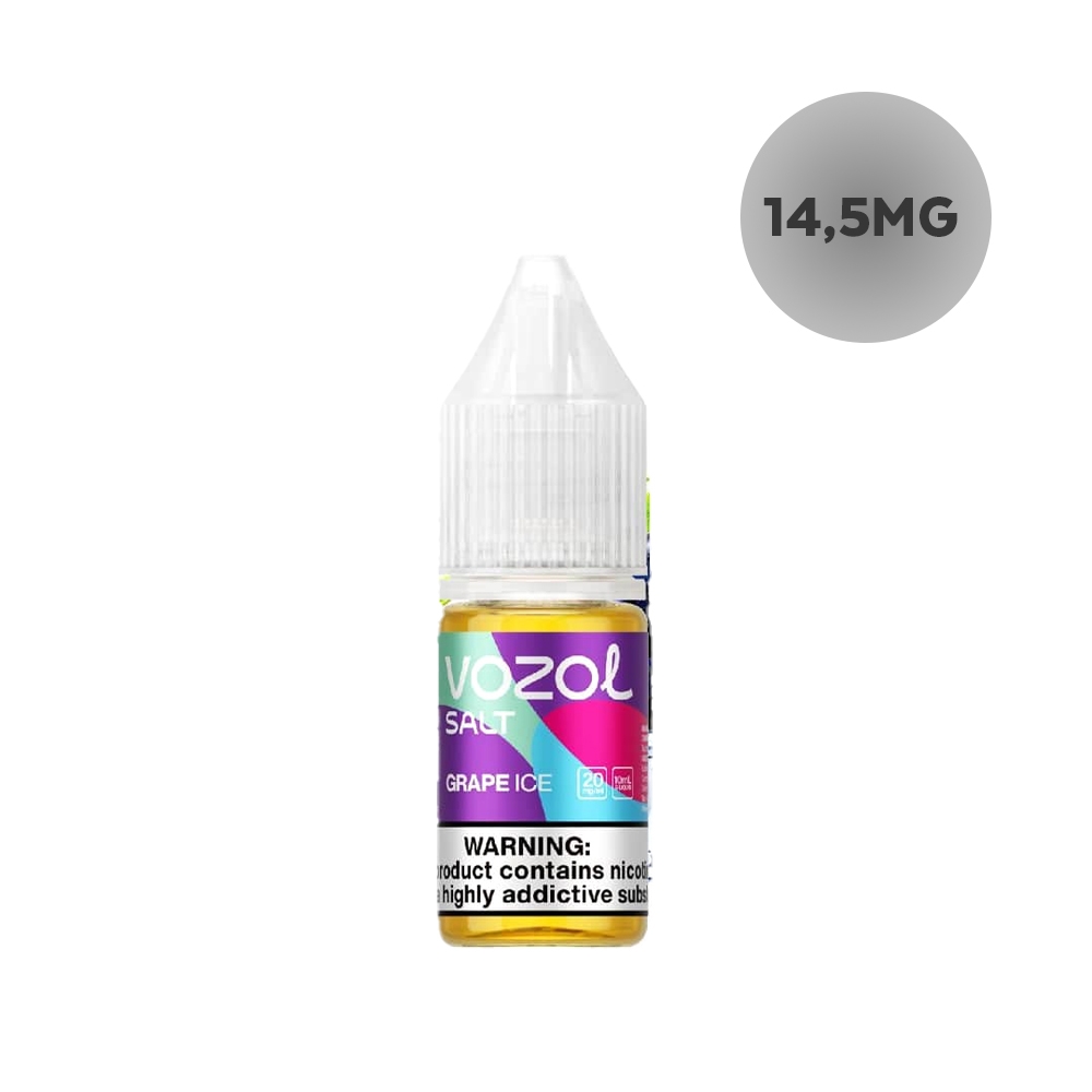 Vozol Liquid Nic Salt 14,5mg - Grape Ice