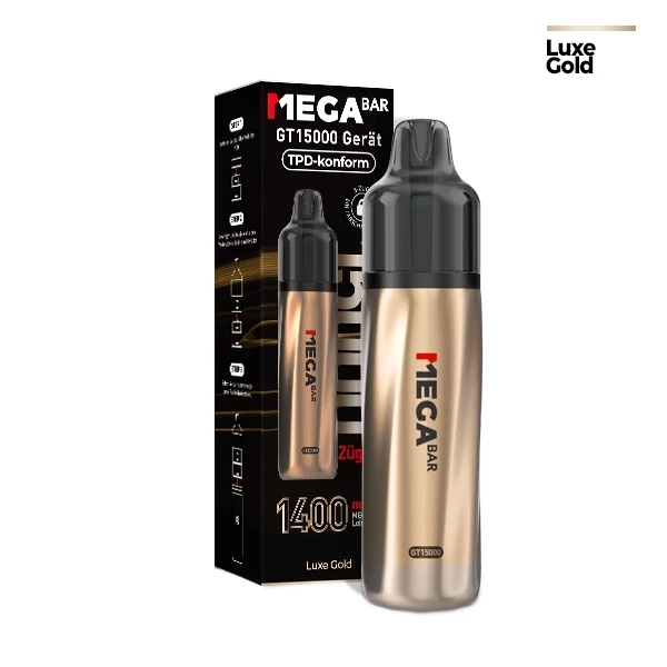 7 Days X Megabar GT15000 Basisgerät - Luxe Gold
