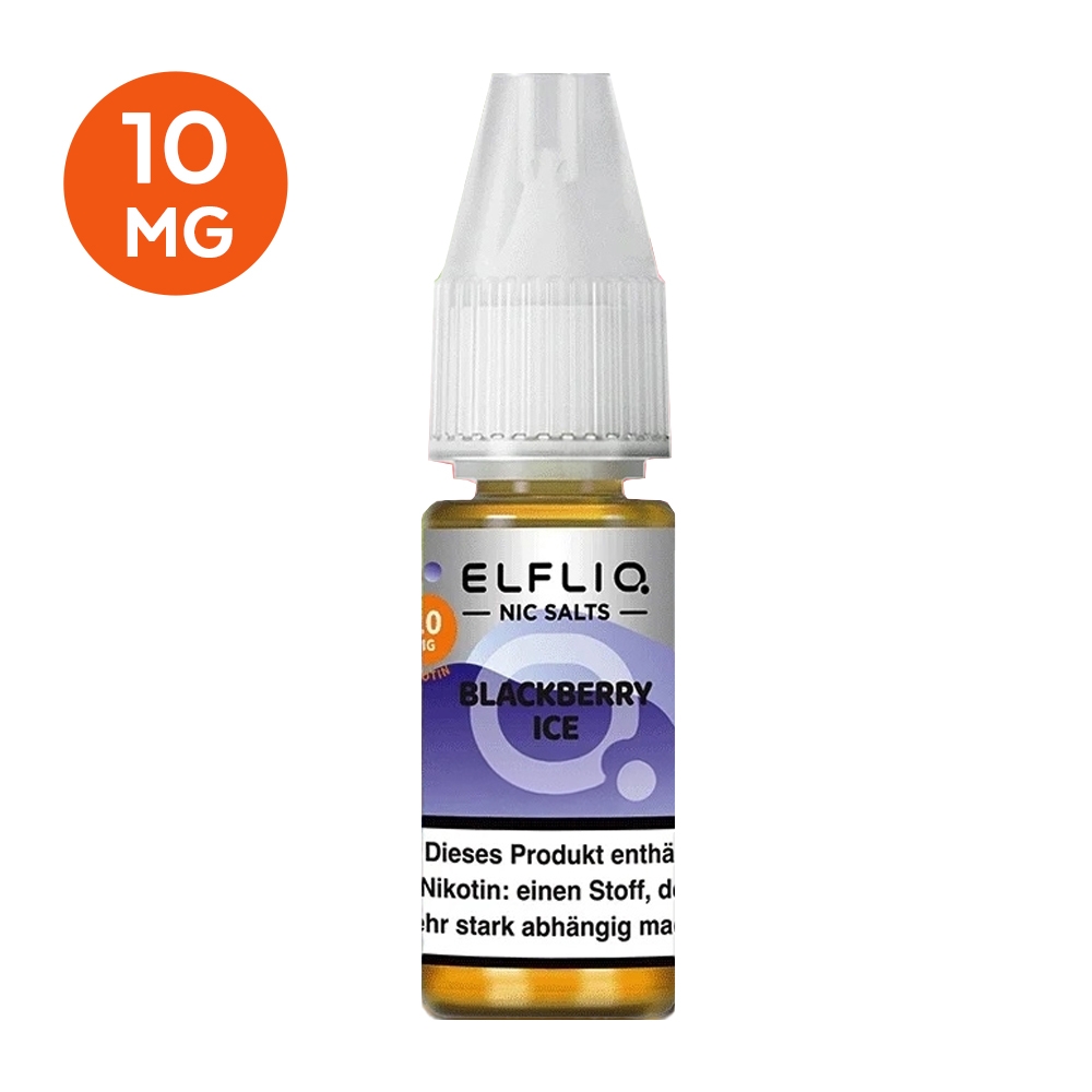 ELFLIQ Nikotinsalz Liquid 10mg - Blackberry Ice
