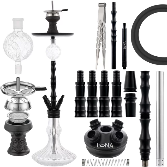 Luna Hookah Bigima - Schwarz