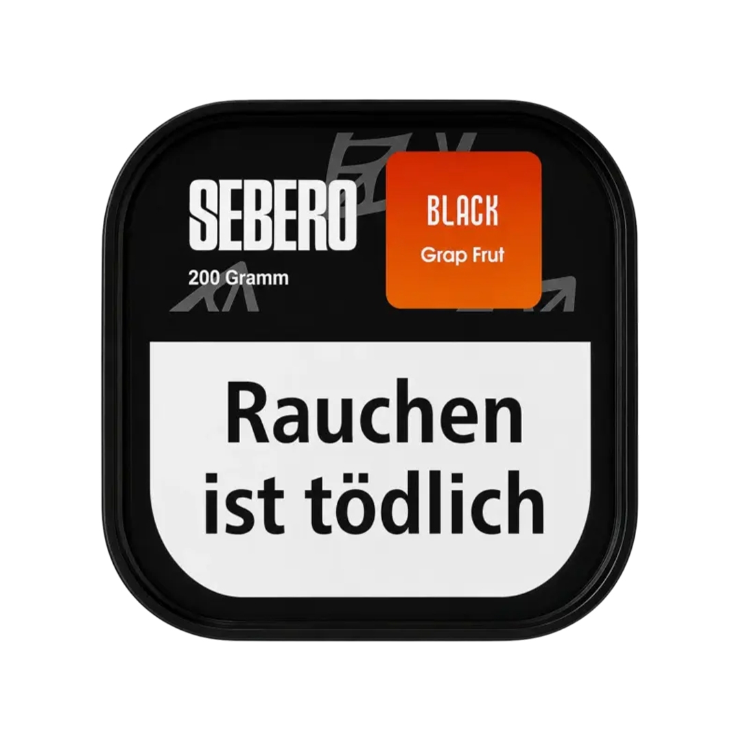 Sebero Black 200g - Grap Frut