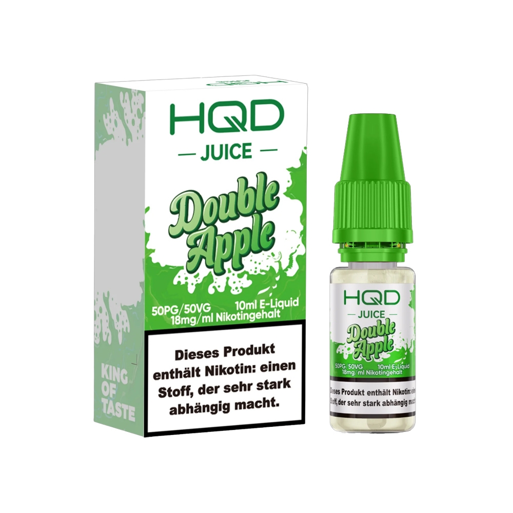 HQD Juice 18mg Liquid - Double Apple