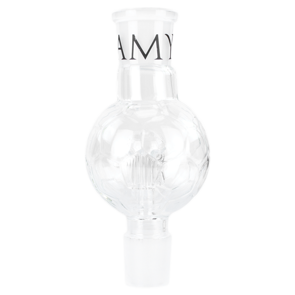 Amy Molassefänger Glas Fußball - Transparent (MFG006TR)