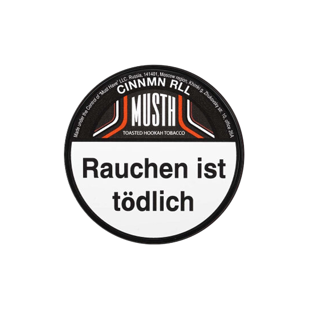 MustH Tobacco 125g - Cinnmn Rll
