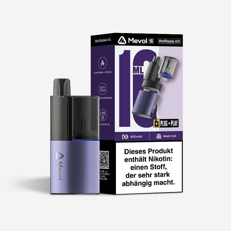 Mevol S 10K Basisgerät  - Magenta Nebel