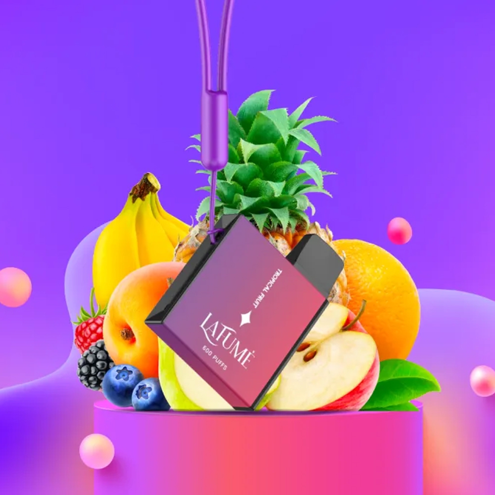La Fume Cuatro Vape 20mg - Tropical Fruit