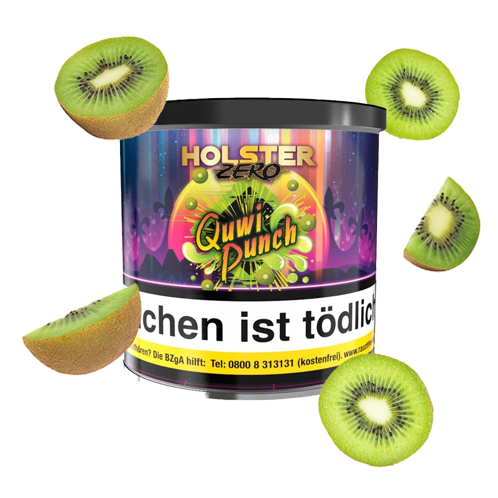 Holster Tobacco Zero 75g - Quwi Punch