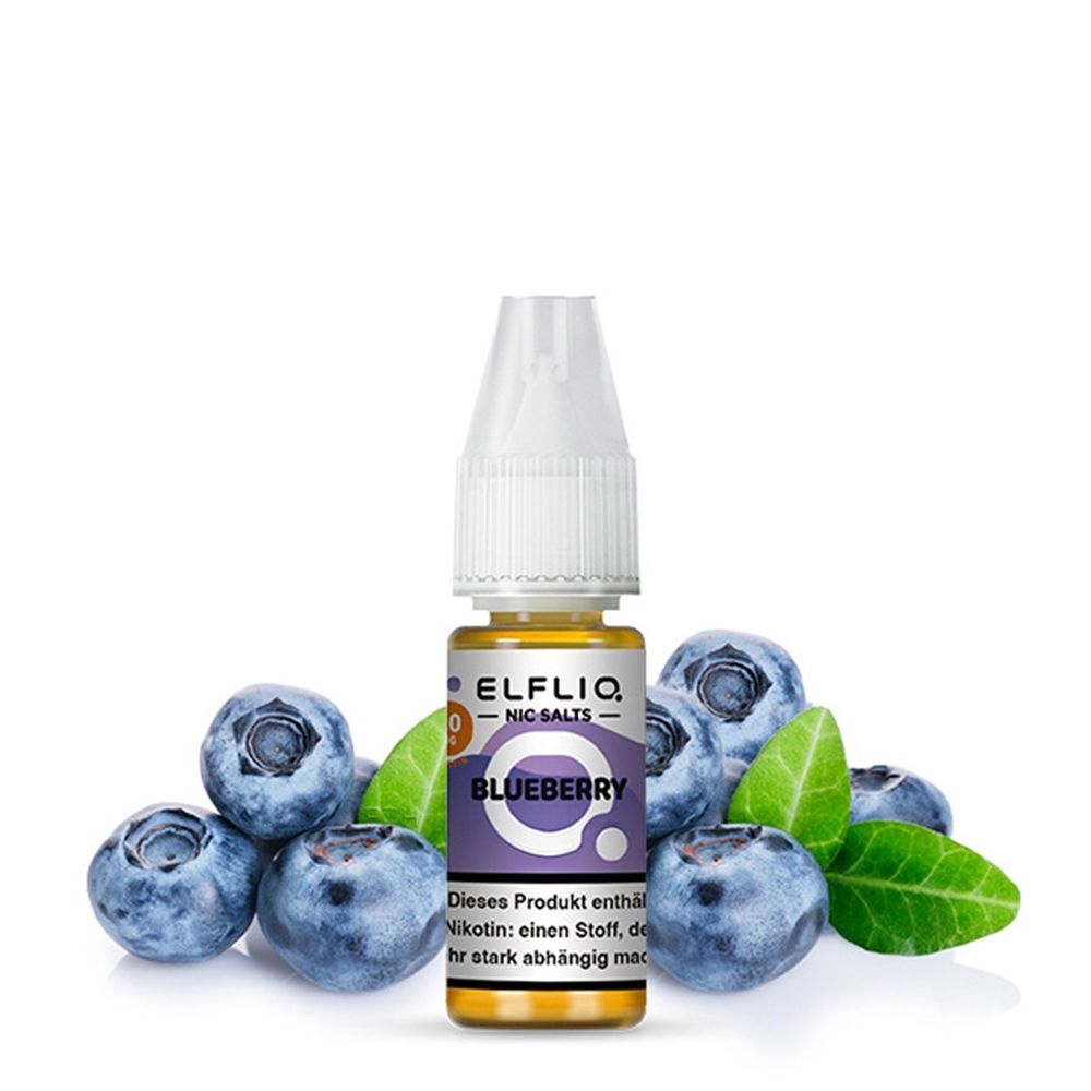 ELFLIQ Nikotinsalz Liquid 20mg - Blueberry
