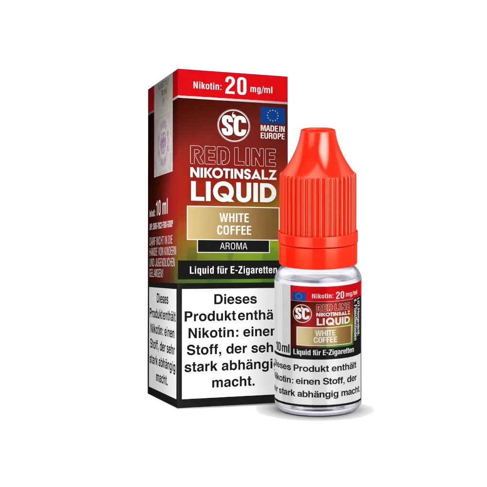 SC Red Line Nikotinsalz Liquid 20mg - White Coffee