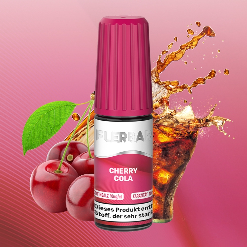 Flerbar E-Liquid 10ml - Cherry Cola 10mg