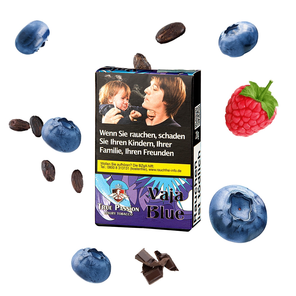 True Passion Tobacco 20g - Vaja Blue