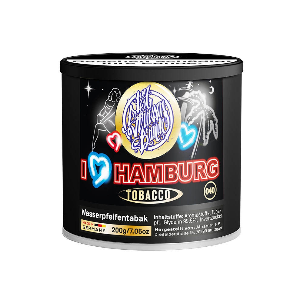 187 Tobacco 200g - I Love Hamburg
