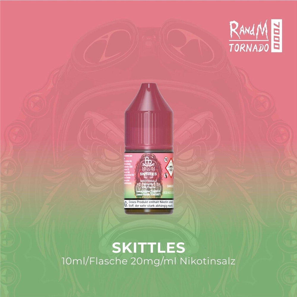 RandM Tornado Liquid 20mg - Skittles 