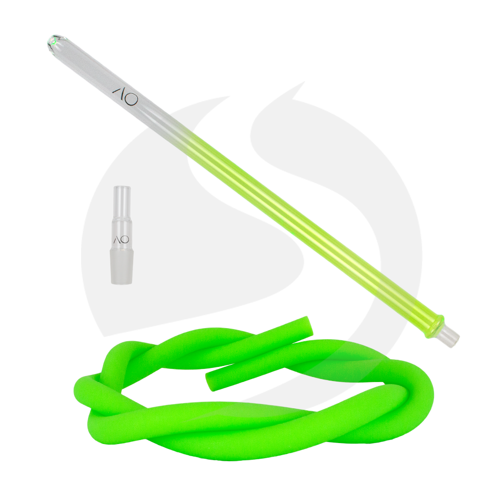 AO Hookah Glasmundstück SET - Round Green