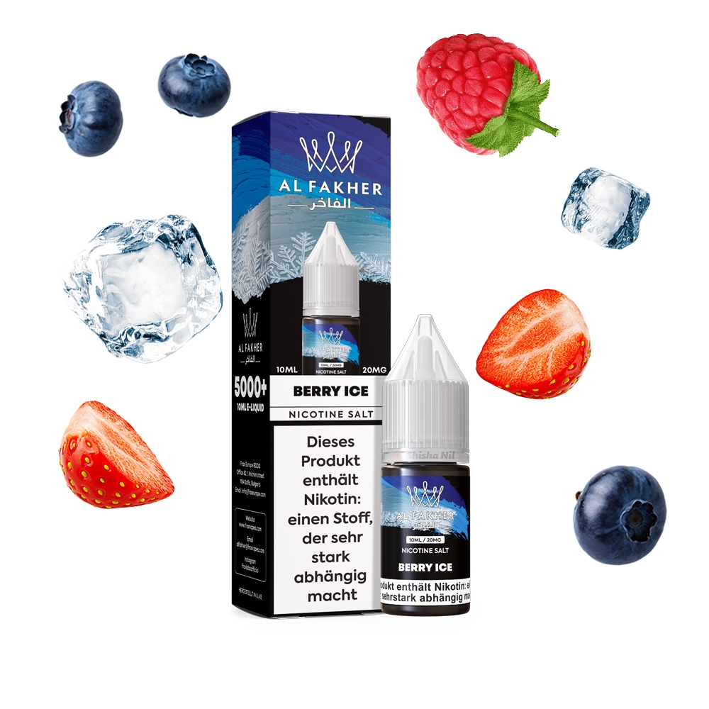 Al Fakher Liquid 20mg - Berry Ice