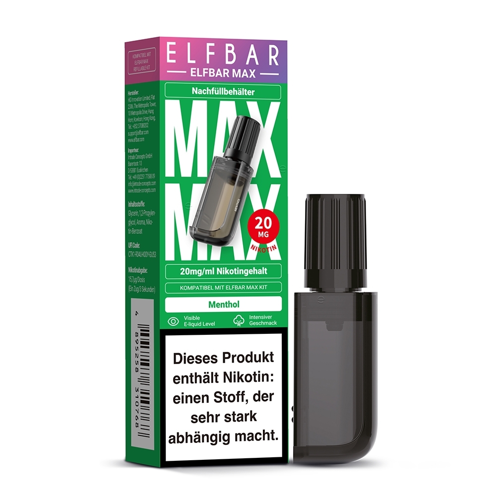 Elfbar Max Pod - Menthol