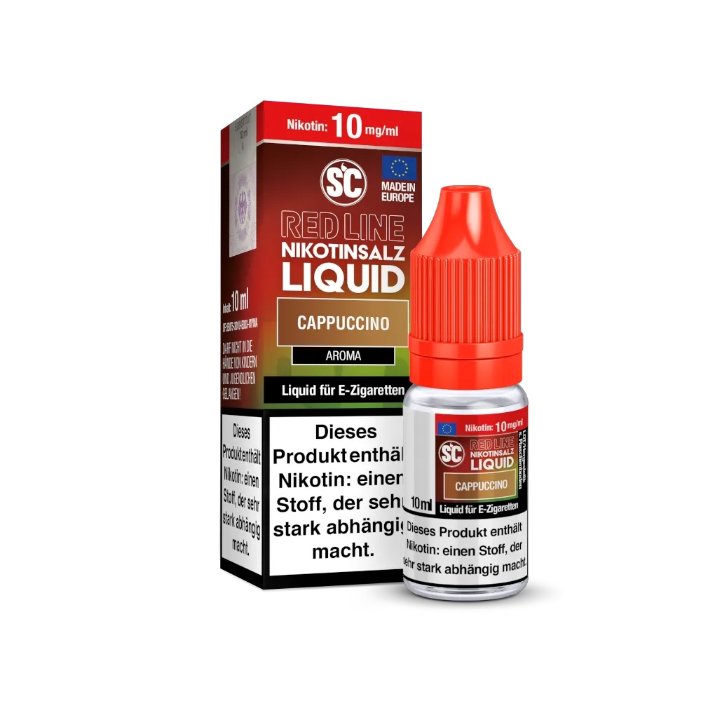 SC Red Line Nikotinsalz Liquid 10mg - Cappuccino