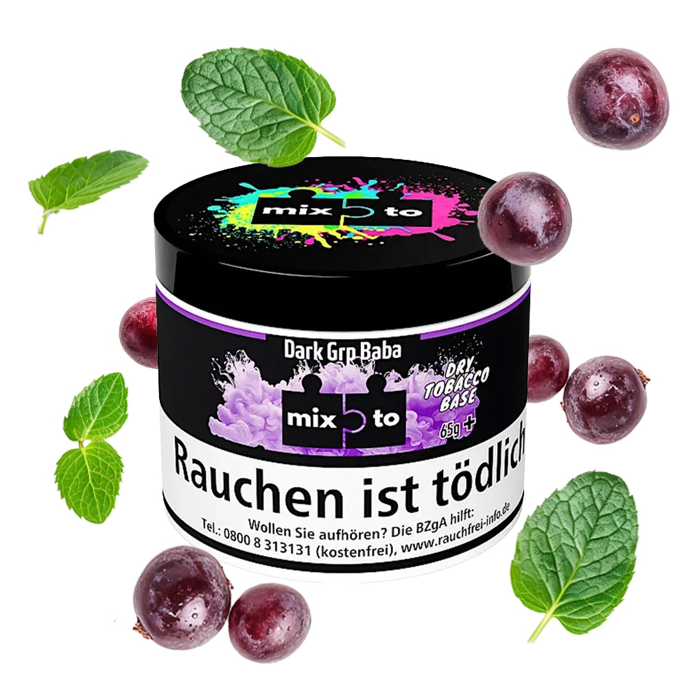 Mixto Dark - Dry Tobacco Base 65g - Dark Grp Baba