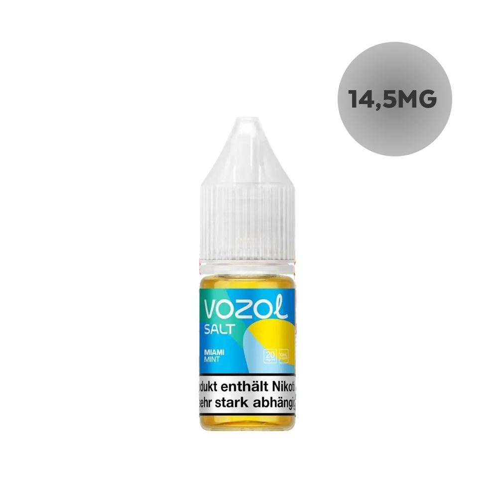 Vozol Liquid Nic Salt 14,5mg - Miami Mint