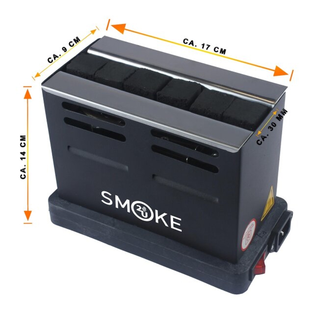 Smoke2u Kohleanzünder - Toaster 2.0