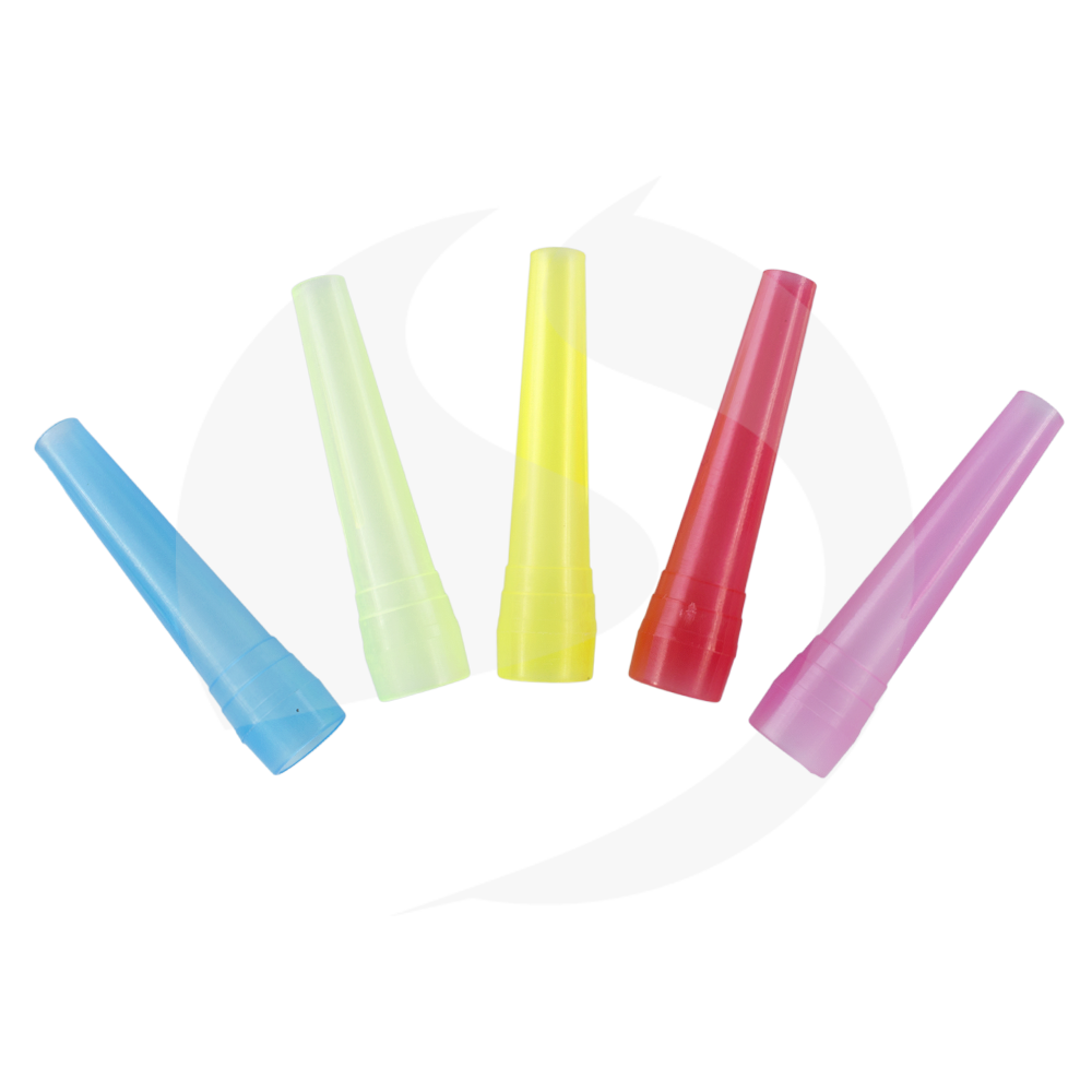 Hygiene Mundstücke Neon Beutel - 80 Stück