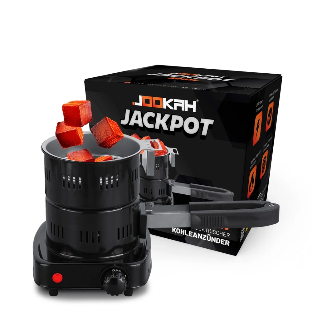 Jookah Elektrische Kohleanzünder Jackpot 800W