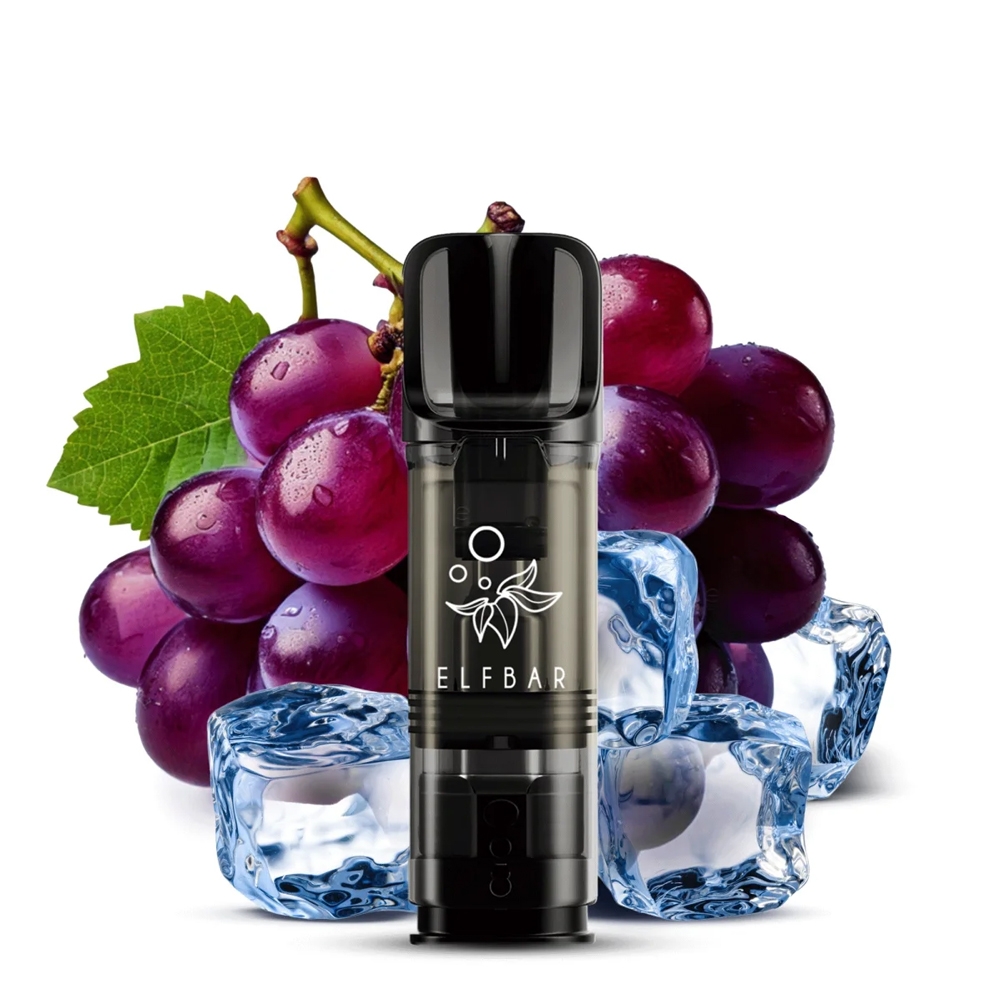Elfbar ELFA POD (2stk) - Grape Ice 20mg