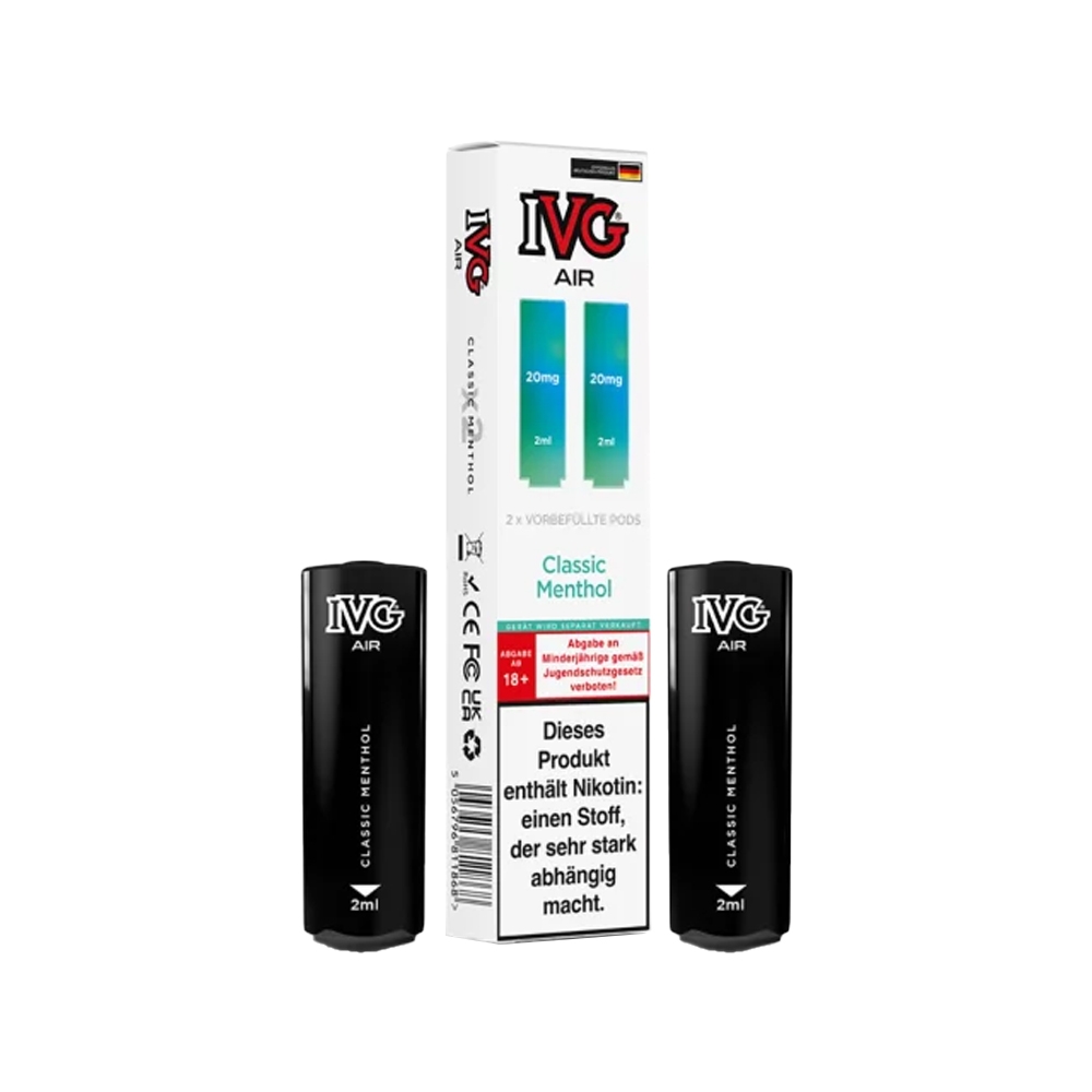 IVG AIR 2 in 1 POD (2er Pack) - Classic Menthol 20mg