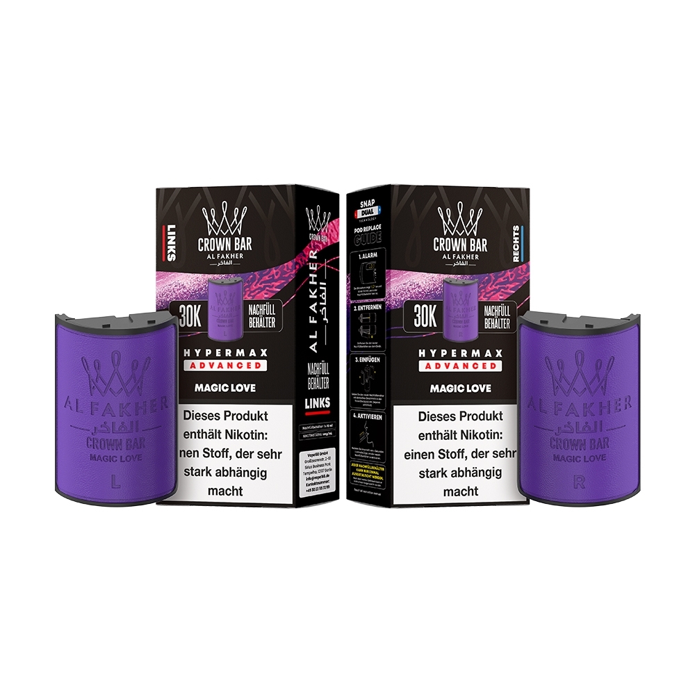 Al Fakher 30K Hypermax Tank Set - Mango Pineapple