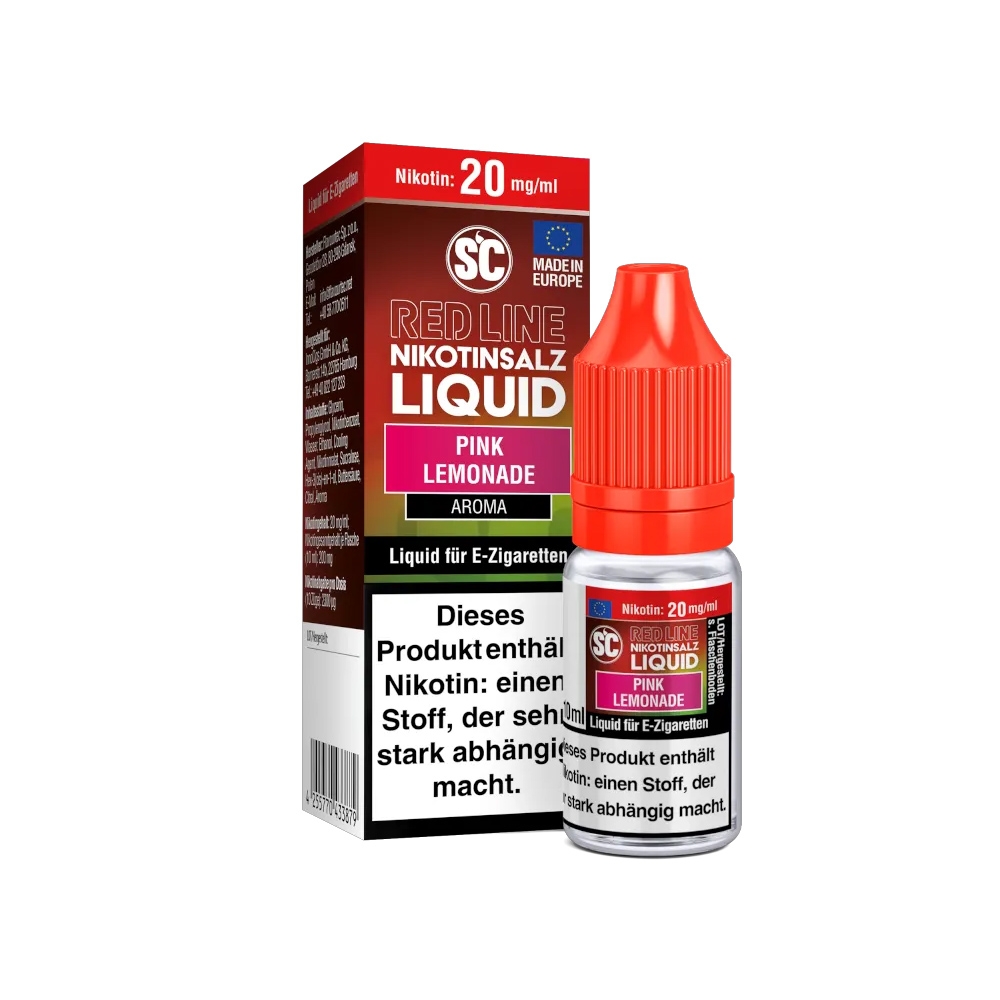SC Red Line Nikotinsalz Liquid 20mg - Pink Lemonade