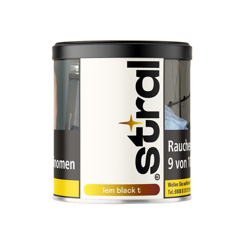 Stral Tobacco 200g - Lem Black T