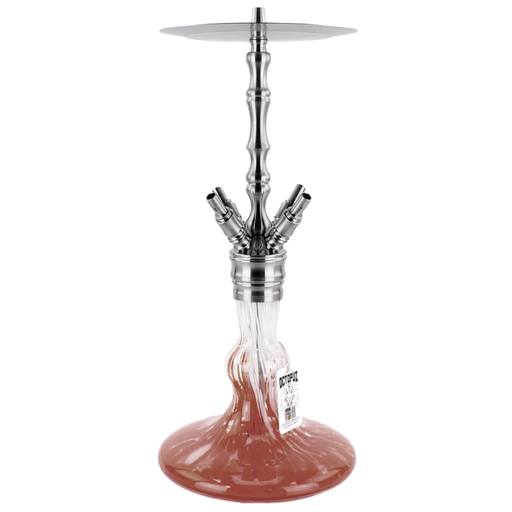 Octopuz Shisha Nautiluz - Weiß/Braun