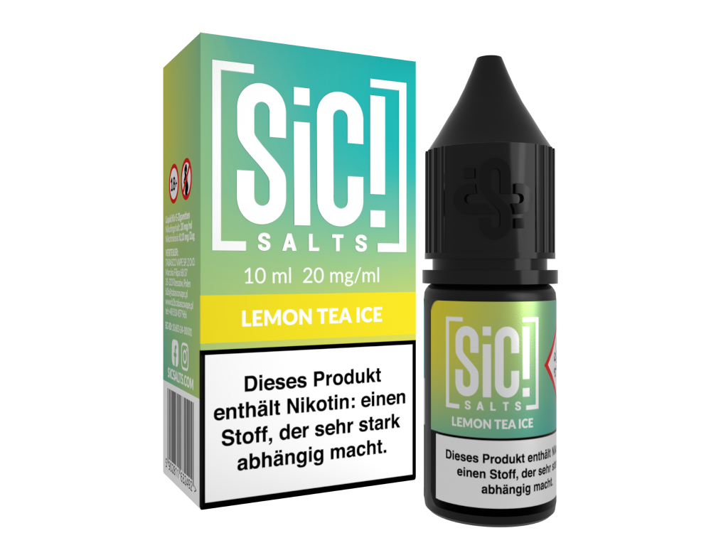 Sic! Salts Liquid 20mg - Lemon Tea Ice