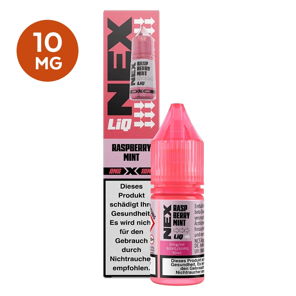 Nexliq Liquid 10mg - Raspberry Mint