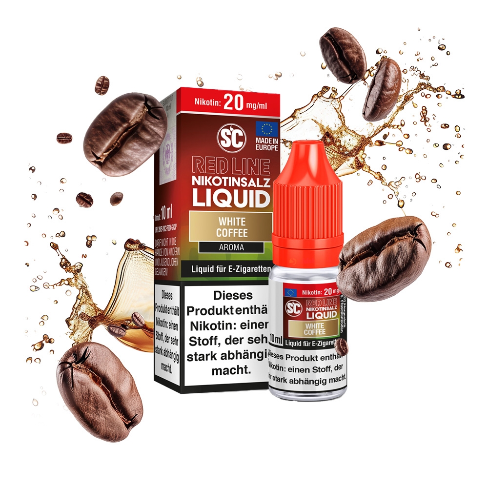 SC Red Line Nikotinsalz Liquid 20mg - White Coffee
