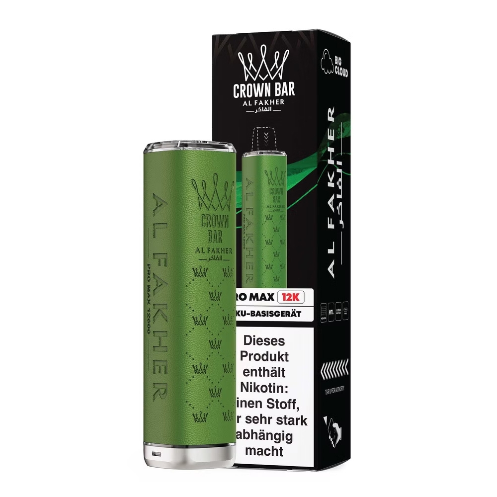 Al Fakher 12K Pro Max Basisgerät - Green