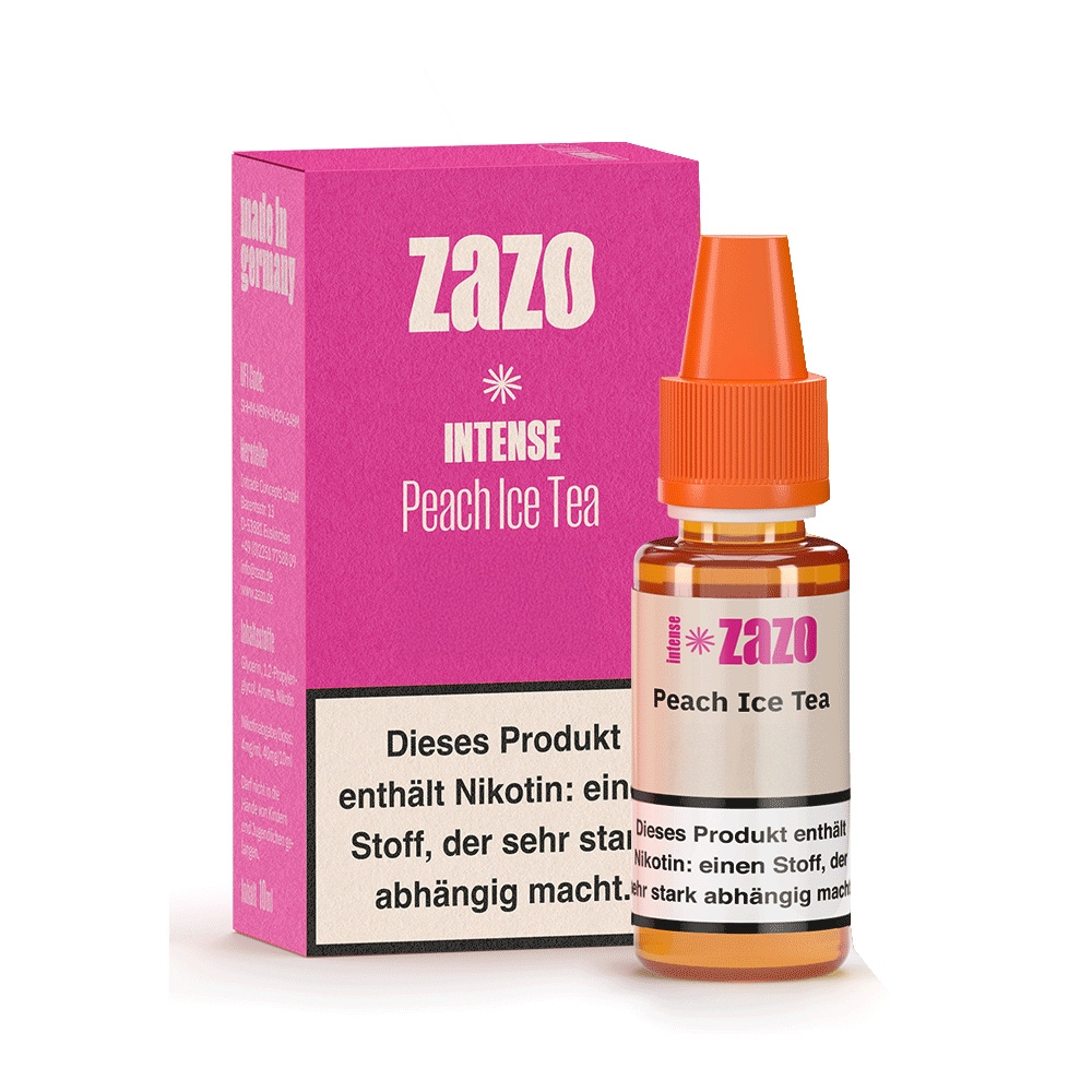Zazo Intense Liquid 20mg - Peach Ice Tea