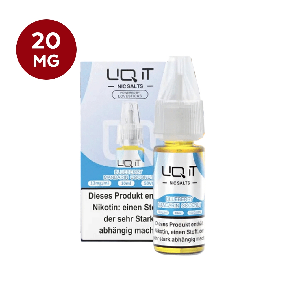 Lovesticks LIQ IT 20mg - Blueberry Mandarin Coconut 