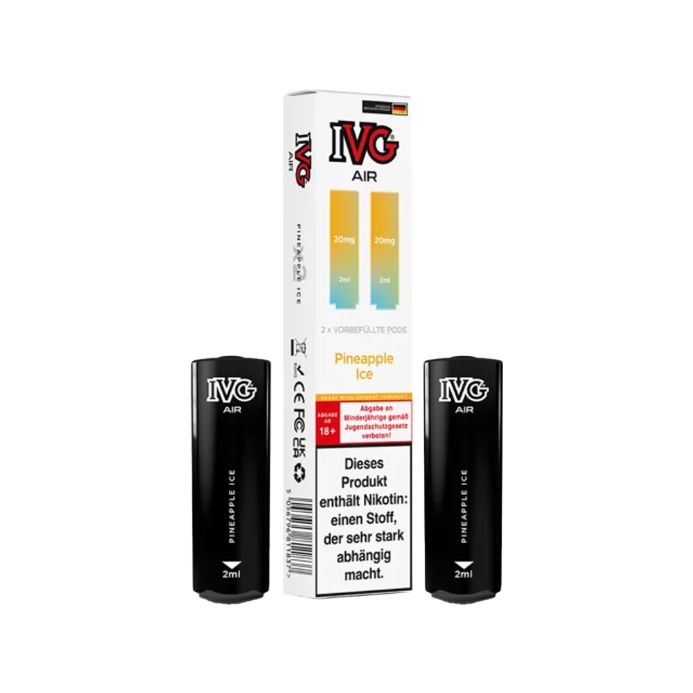 IVG AIR 2 in 1 POD (2er Pack) - Pineapple Ice 20mg