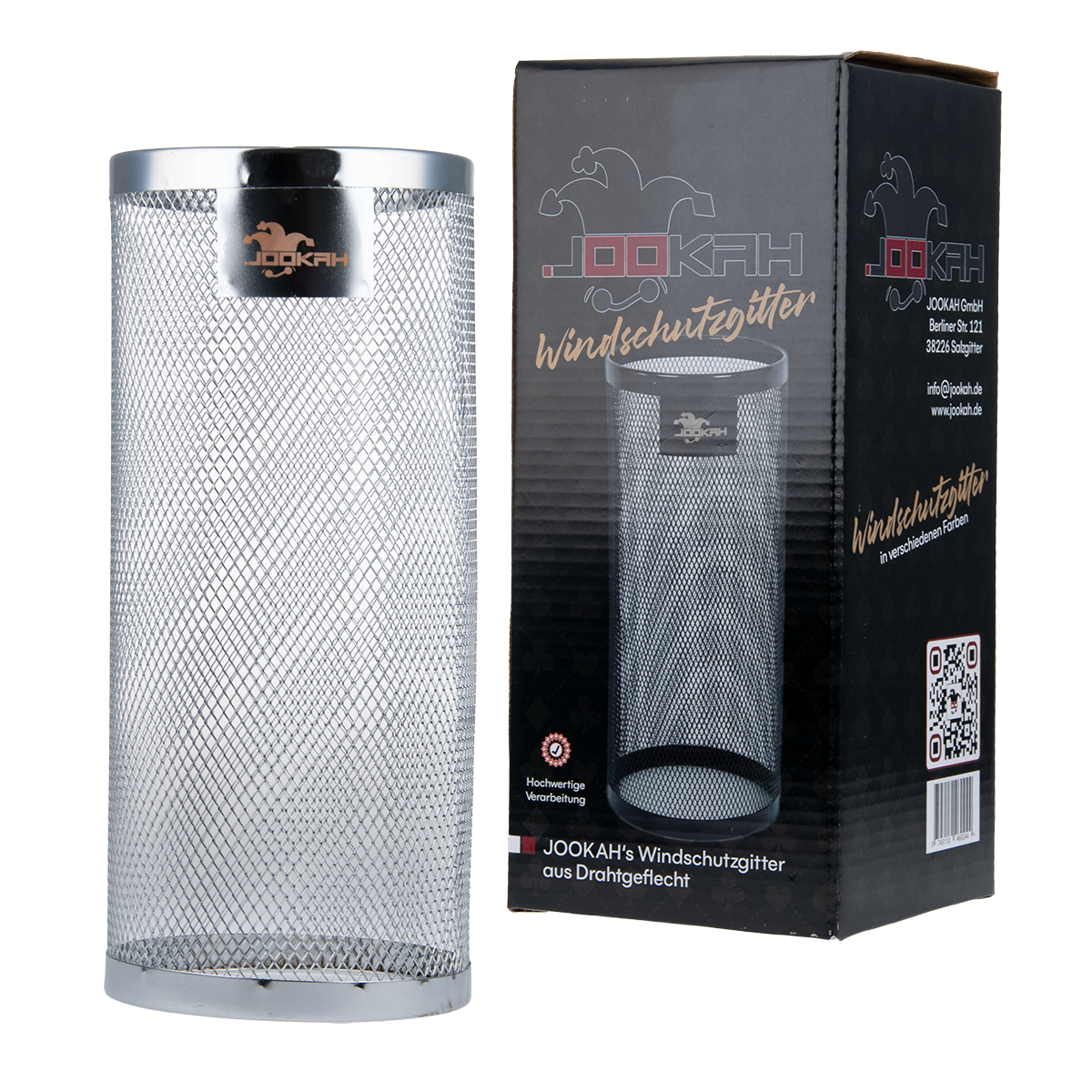 Jookah Windschutzgitter XXL - Steel